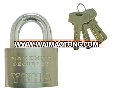 YEHA Extra High Security Heavy Duty Solid Brass Padlock candados, High Quality